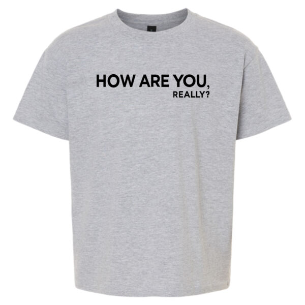 YOUTH - How Are You, Really? Softstyle T-Shirt Thumbnail