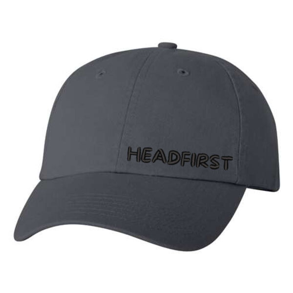 Embroidered Headfirst Bio-Washed Dad Cap Thumbnail